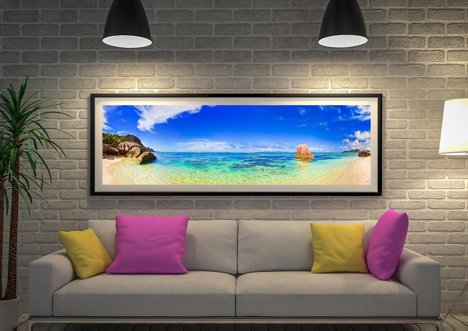 Buy Paradise Lost Panoramic Seascape Art