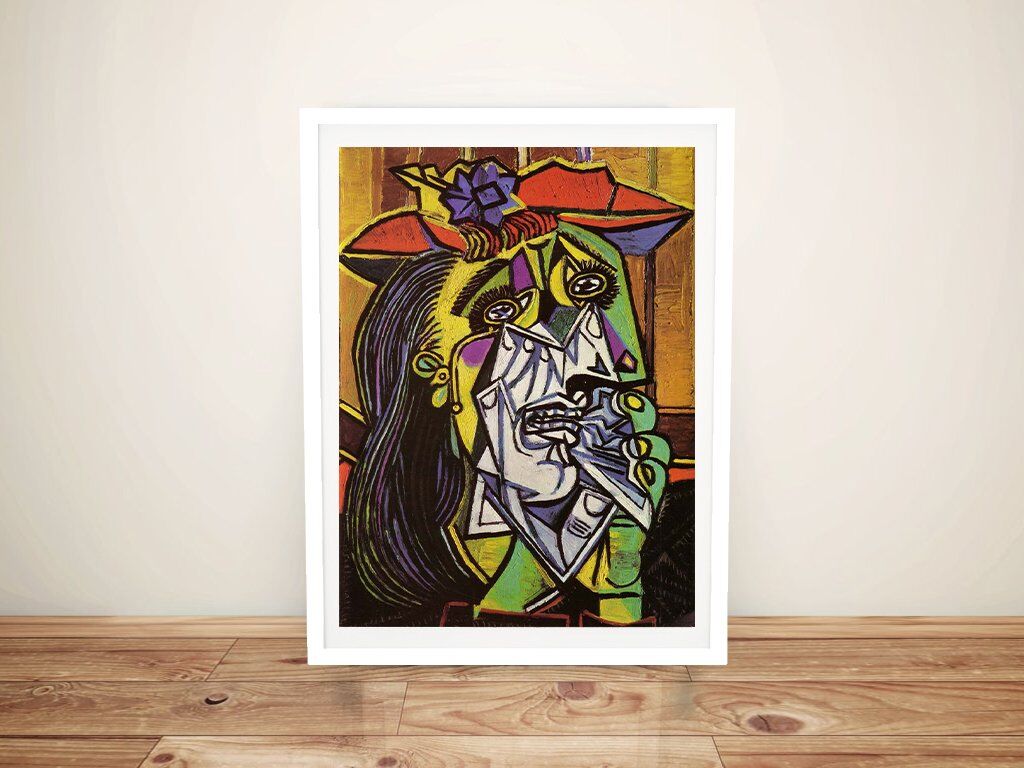 Picasso The weeping woman Art Print