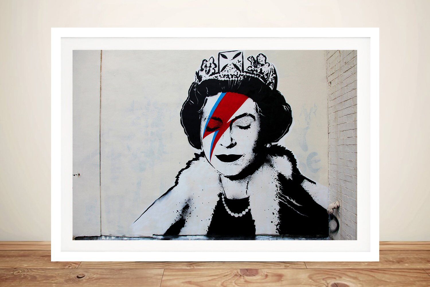 Banksy Ziggy Stardust Framed Wall Art