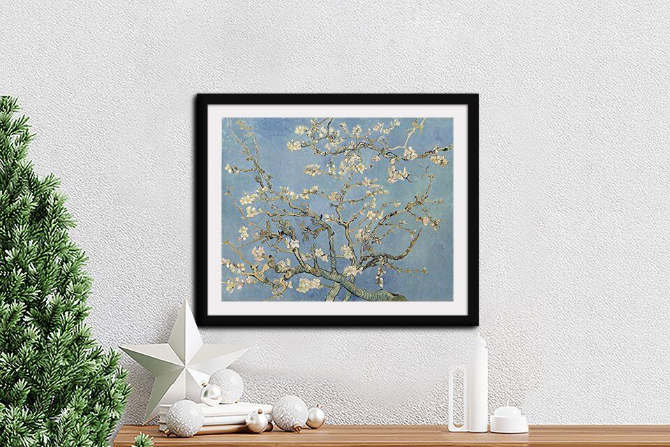 Almond Blossom Framed Classic Wall Art