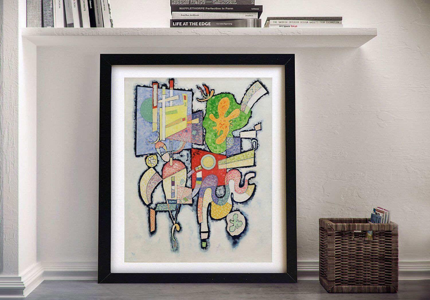Complexite Simple Kandinsky Canvas Print